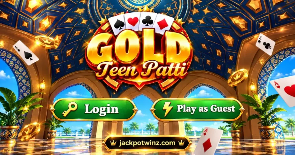 3PattiGold Login process